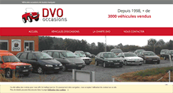 Desktop Screenshot of dvo-occasions.com