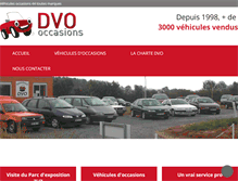 Tablet Screenshot of dvo-occasions.com